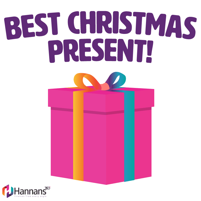 Best Christmas Present! 4,500/month loan repayment savings Hannans360°
